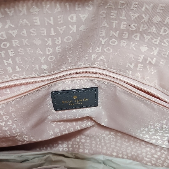 Kate Spade Wellesley Rachelle Two Tone Gray Satchel